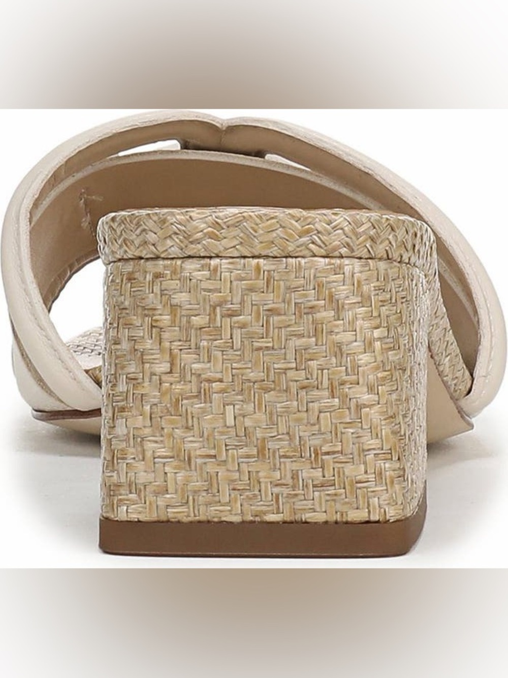 Sam Edelman Cream Open-Toe Slide Sandals - Picture 2 of 10